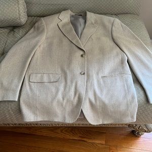 Used mens Hunt Valley tweed blazer chic 44 R